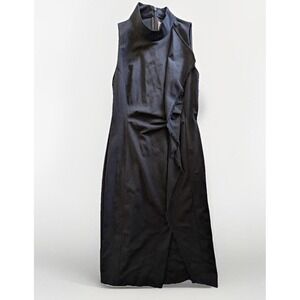 Rachel Roy Womens Navy Blue Classic Little Black Cocktail Dress Size 0